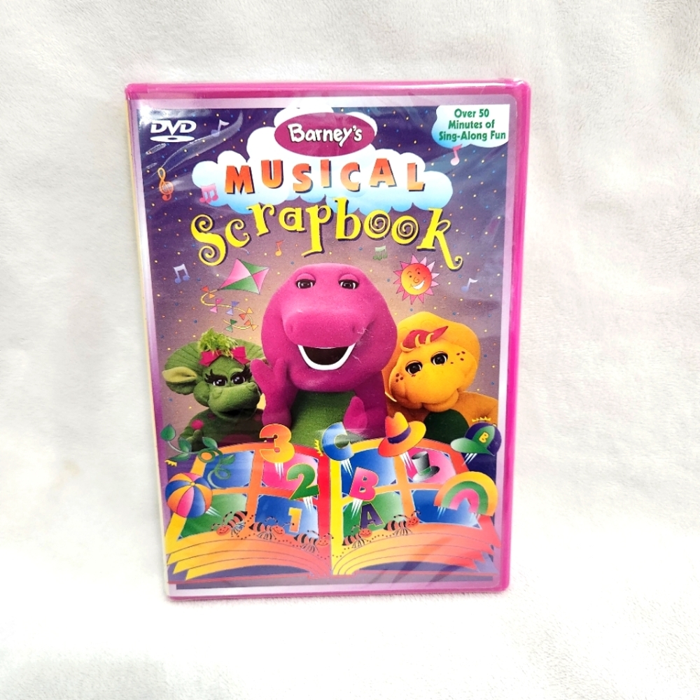 Vintage NWT Barney's Musical Scrapbook DVD Movie